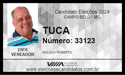 Candidato TUCA 2024 - CAMPO BELO - Eleições