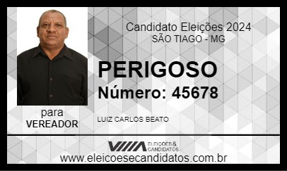 Candidato PERIGOSO 2024 - SÃO TIAGO - Eleições