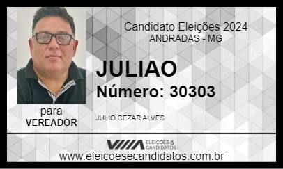 Candidato JULIAO 2024 - ANDRADAS - Eleições