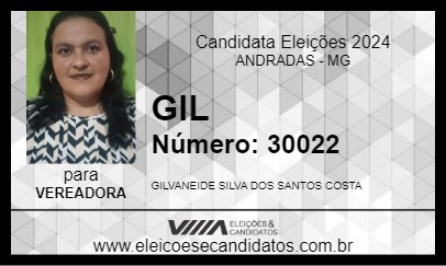 Candidato GIL 2024 - ANDRADAS - Eleições