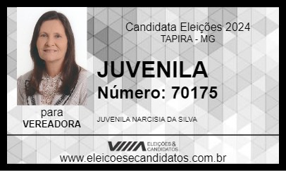 Candidato JUVENILA 2024 - TAPIRA - Eleições