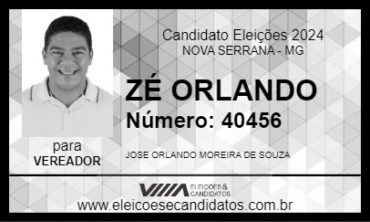 Candidato ZÉ ORLANDO 2024 - NOVA SERRANA - Eleições