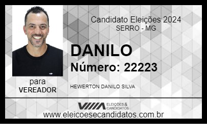 Candidato DANILO 2024 - SERRO - Eleições