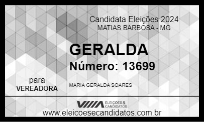 Candidato GERALDA 2024 - MATIAS BARBOSA - Eleições