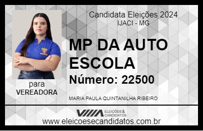 Candidato MP DA AUTO ESCOLA 2024 - IJACI - Eleições