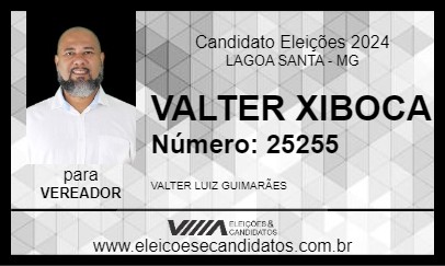 Candidato VALTER XIBOCA 2024 - LAGOA SANTA - Eleições