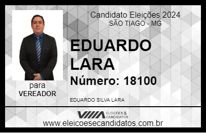 Candidato EDUARDO LARA 2024 - SÃO TIAGO - Eleições