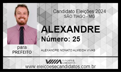 Candidato ALEXANDRE 2024 - SÃO TIAGO - Eleições