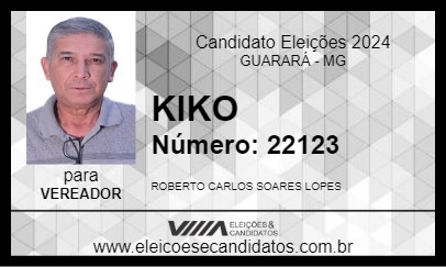 Candidato KIKO 2024 - GUARARÁ - Eleições