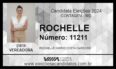 Candidato ROCHELLE 2024 - CONTAGEM - Eleições