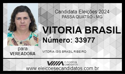 Candidato VITORIA BRASIL 2024 - PASSA QUATRO - Eleições