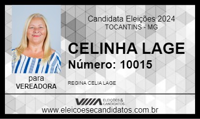 Candidato CELINHA LAGE 2024 - TOCANTINS - Eleições