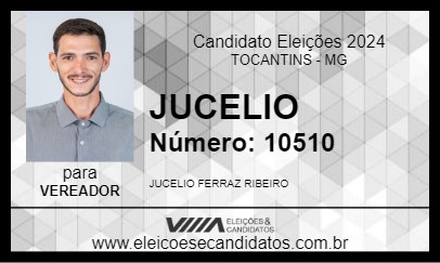 Candidato JUCELIO 2024 - TOCANTINS - Eleições