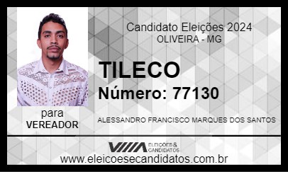 Candidato TILECO 2024 - OLIVEIRA - Eleições