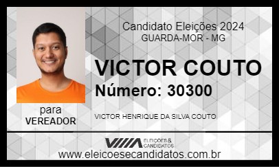 Candidato VICTOR COUTO 2024 - GUARDA-MOR - Eleições