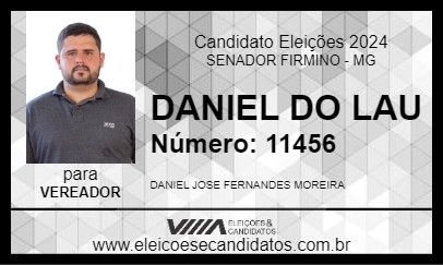 Candidato DANIEL DO LAU 2024 - SENADOR FIRMINO - Eleições