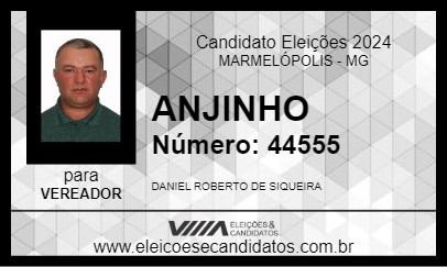 Candidato ANJINHO 2024 - MARMELÓPOLIS - Eleições