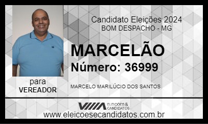 Candidato MARCELÃO 2024 - BOM DESPACHO - Eleições