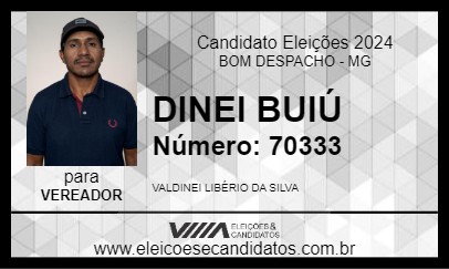 Candidato DINEI BUIÚ 2024 - BOM DESPACHO - Eleições