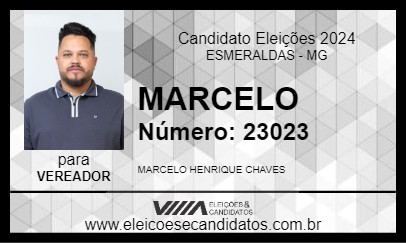 Candidato MARCELO 2024 - ESMERALDAS - Eleições