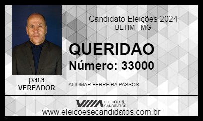 Candidato QUERIDAO 2024 - BETIM - Eleições