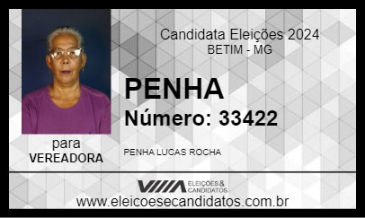 Candidato PENHA 2024 - BETIM - Eleições