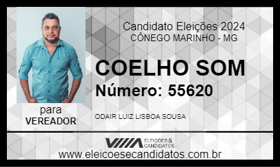 Candidato COELHO SOM 2024 - CÔNEGO MARINHO - Eleições