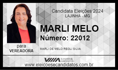 Candidato MARLI MELO 2024 - LAJINHA - Eleições