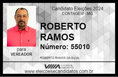 Candidato ROBERTO RAMOS 2024 - CONTAGEM - Eleições