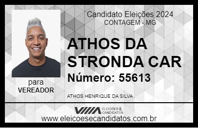 Candidato ATHOS DA STRONDA CAR 2024 - CONTAGEM - Eleições