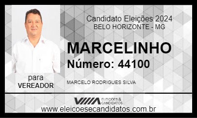 Candidato MARCELINHO RODRIGUES 2024 - BELO HORIZONTE - Eleições