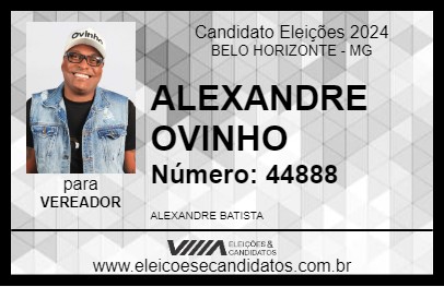 Candidato OVINHO 2024 - BELO HORIZONTE - Eleições