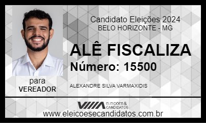 Candidato ALÊ FISCALIZA 2024 - BELO HORIZONTE - Eleições