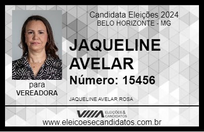 Candidato JAQUELINE AVELAR 2024 - BELO HORIZONTE - Eleições