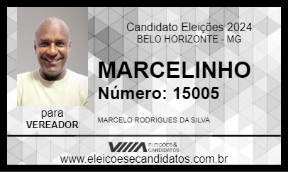 Candidato MARCELINHO 2024 - BELO HORIZONTE - Eleições