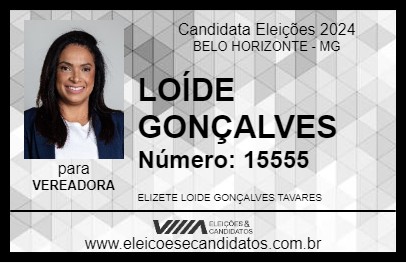 Candidato LOÍDE GONÇALVES 2024 - BELO HORIZONTE - Eleições