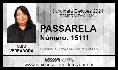 Candidato PASSARELA 2024 - ESMERALDAS - Eleições