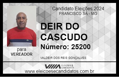 Candidato DEIR DO CASCUDO 2024 - FRANCISCO SÁ - Eleições