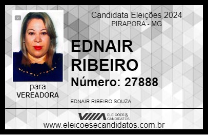 Candidato EDNAIR RIBEIRO 2024 - PIRAPORA - Eleições