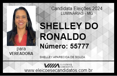 Candidato SHELLEY DO RONALDO 2024 - LUMINÁRIAS - Eleições