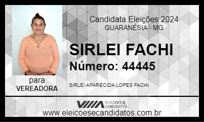 Candidato SIRLEI FACHI 2024 - GUARANÉSIA - Eleições