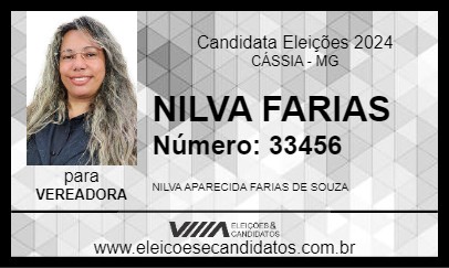 Candidato NILVA FARIAS 2024 - CÁSSIA - Eleições