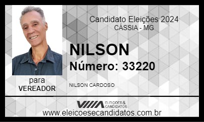 Candidato NILSON - NEGO 2024 - CÁSSIA - Eleições