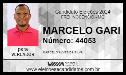 Candidato MARCELO GARI 2024 - FREI INOCÊNCIO - Eleições