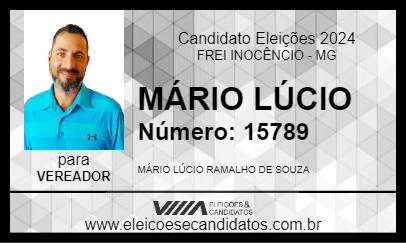 Candidato MÁRIO LÚCIO 2024 - FREI INOCÊNCIO - Eleições