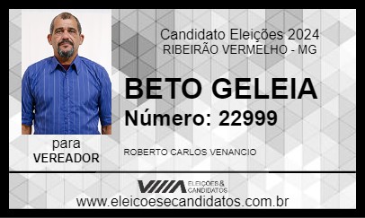 Candidato BETO GELEIA 2024 - RIBEIRÃO VERMELHO - Eleições