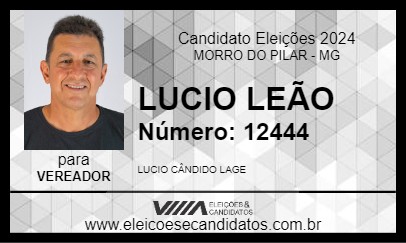 Candidato LUCIO LEÃO 2024 - MORRO DO PILAR - Eleições