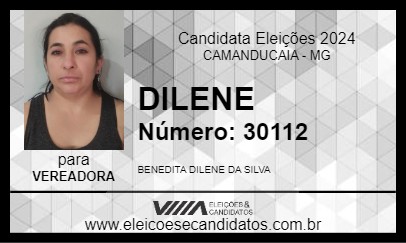 Candidato DILENE 2024 - CAMANDUCAIA - Eleições