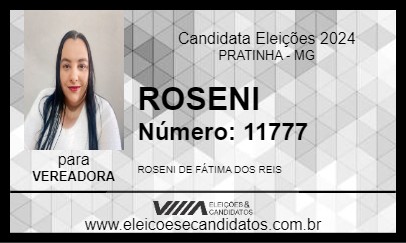 Candidato ROSENI 2024 - PRATINHA - Eleições