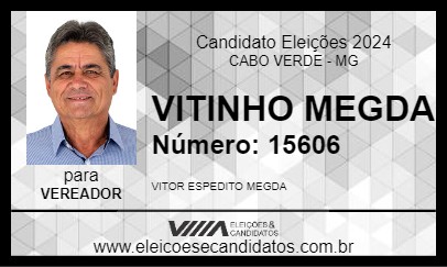 Candidato VITINHO MEGDA 2024 - CABO VERDE - Eleições